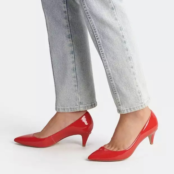 New❣️Coach Sloane Red Pump - Picture 4 of 5